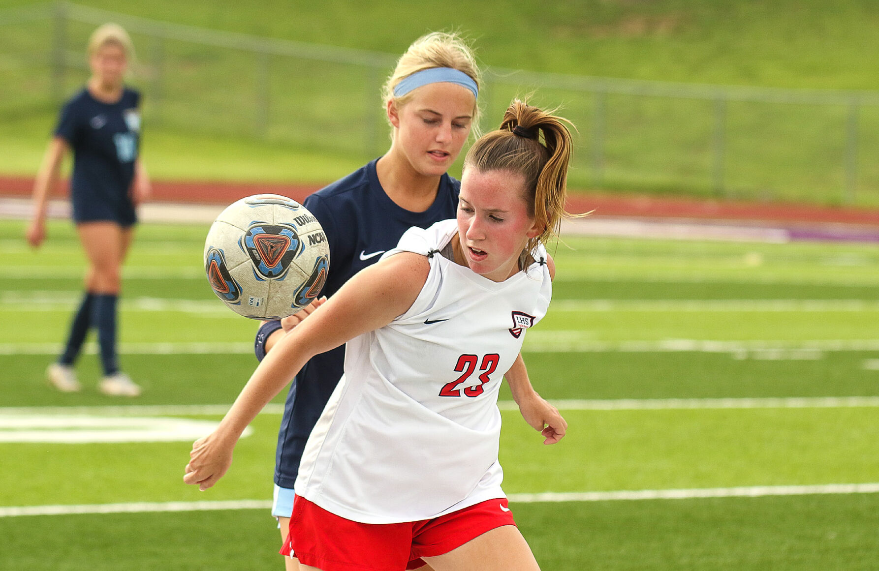 St. Dominic vs. Liberty girls soccer